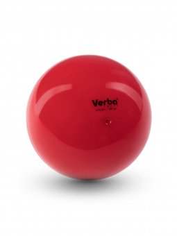 Мяч Verba Sport 15см однотонный красный