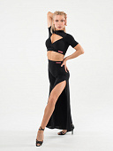 Брюки TopDance женские с разрезами 326